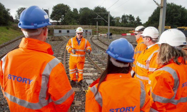 East Stand Refurbishment works