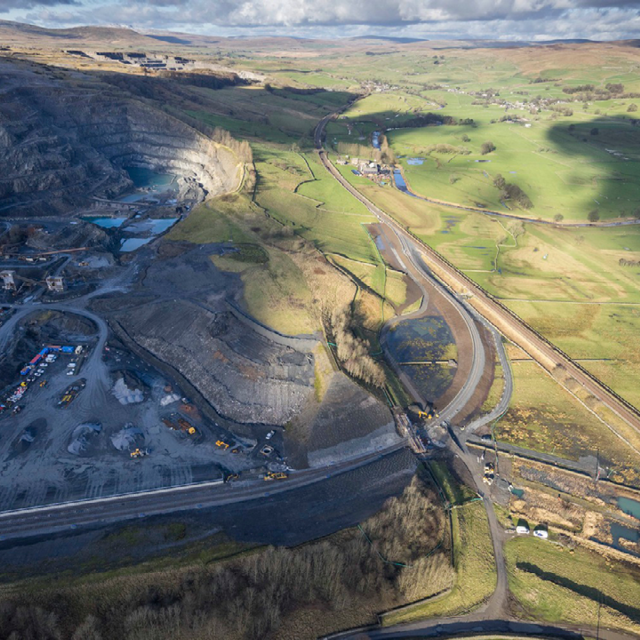 Arcow Quarry – Earthworks, Track & Footbridge