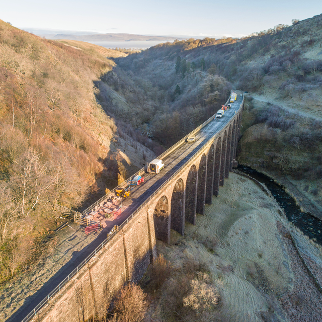Smardale Gill Viaduct Masonry Repairs